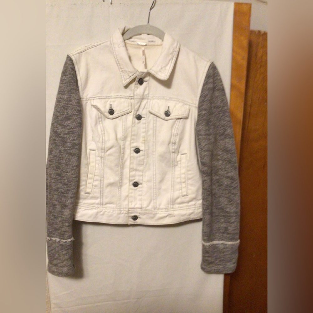 Free People motto jacket SZ S/P